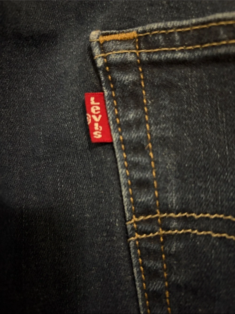 Levi's Men's Slim Straight Dark Indigo Jeans